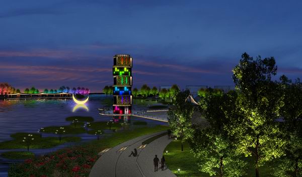 温州龙港月湖公园