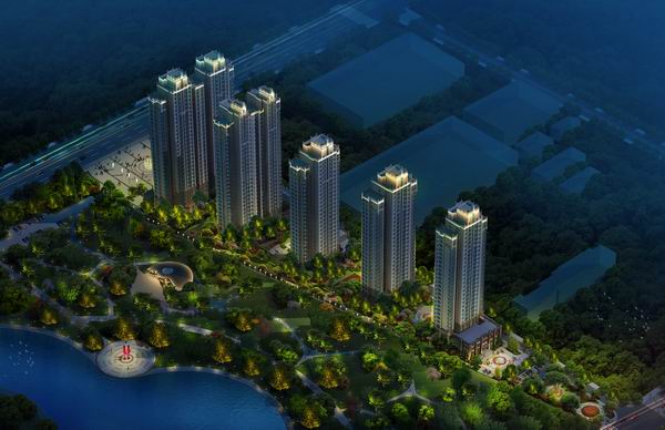 盛世公园鸟瞰图